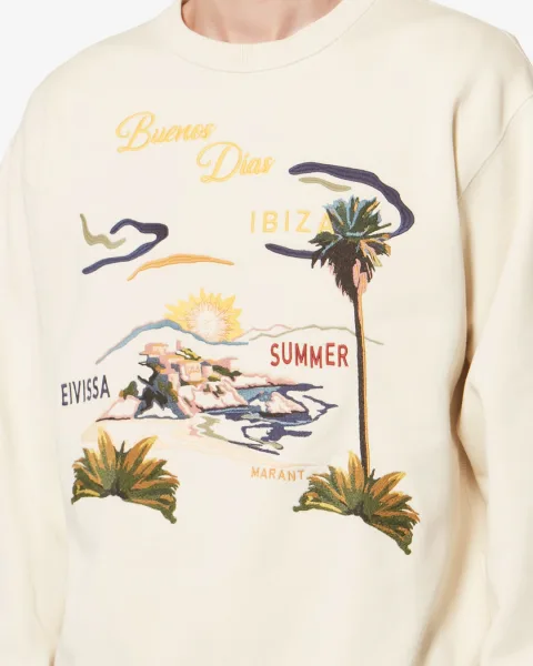 Sweat Shirt Mikoy - Homme - Écru - Taille XL