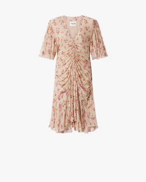 Robe Vivienne - Femme - Beige - Taille 42 - Marant Étoile