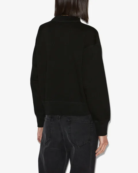 Sweatshirt Moby Glitter - Femme - Noir - Taille 42 - Marant Étoile