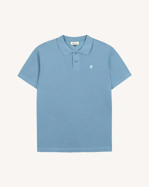 Polo vert sapin coton - MONTGE