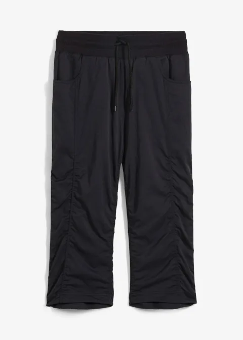 Pantalon trekking fonctionnel, coupe corsaire