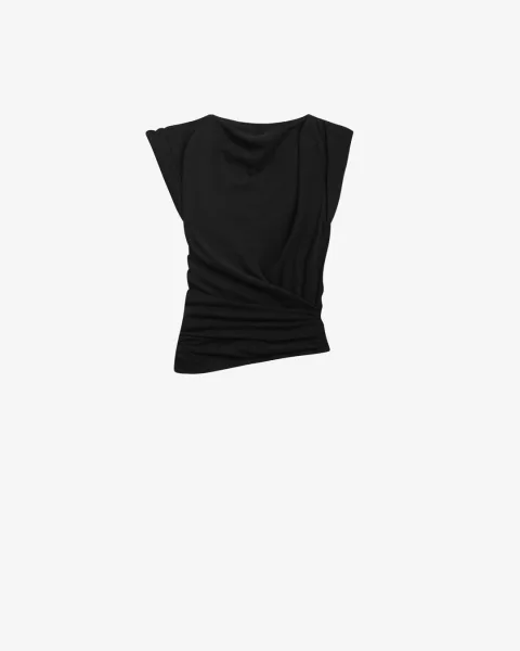 T-shirt Maisan - Femme - Noir - Taille XL