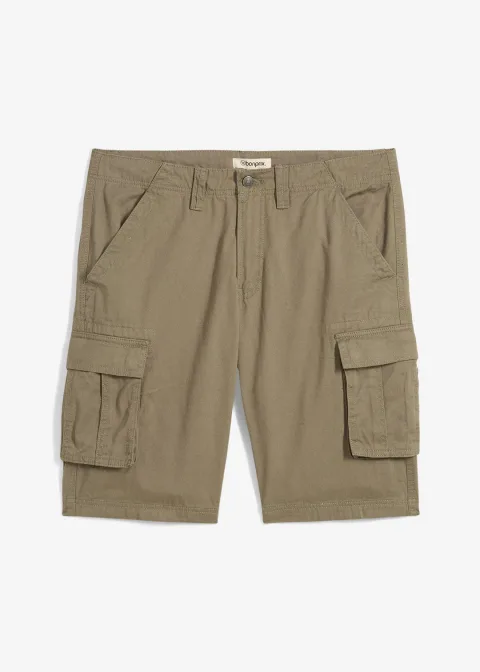 Bermuda cargo 100% coton, loose