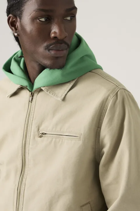 Levi's Garage Jacket - Homme - Neutral / True Chino - XL