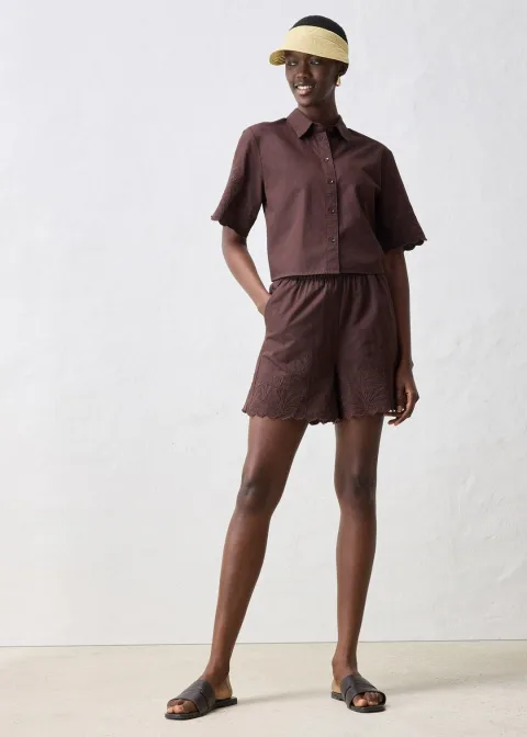 Short avec soie