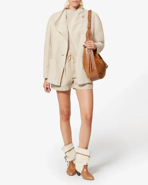 Manteau Uadie - Femme - Écru - Taille 42 - Marant Étoile