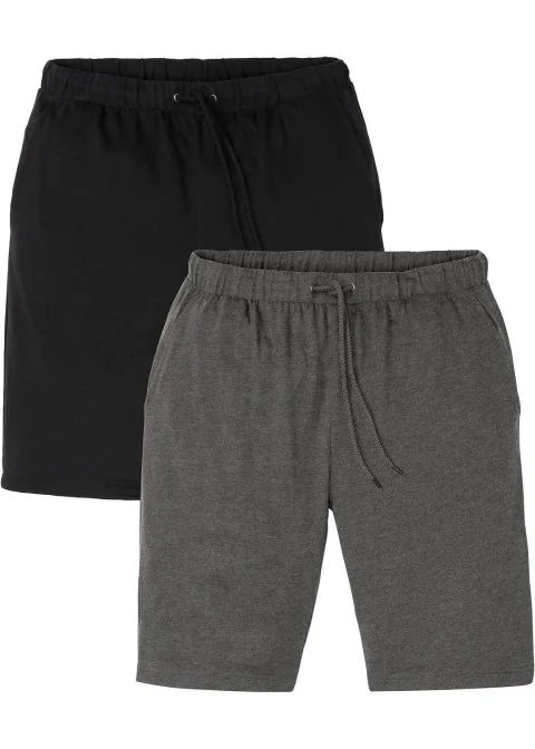 Lot de 2 shorts en jersey