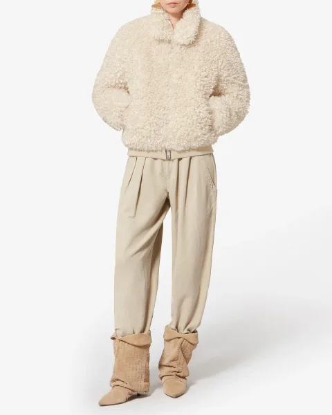 Manteau Tayma - Femme - Écru - Taille 42 - Marant Étoile