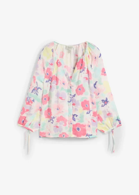 Chemisier en gaze de coton
