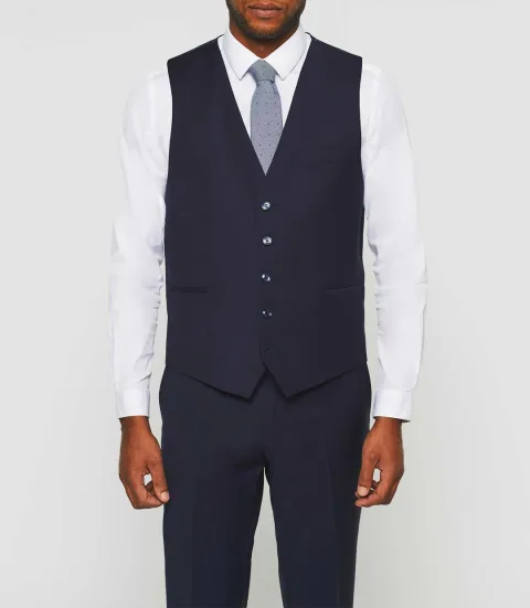 IZAC - Gilet ville bleu marine ''Jflatteur''