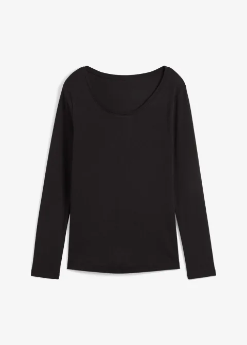 T-shirt manches longues 100% coton