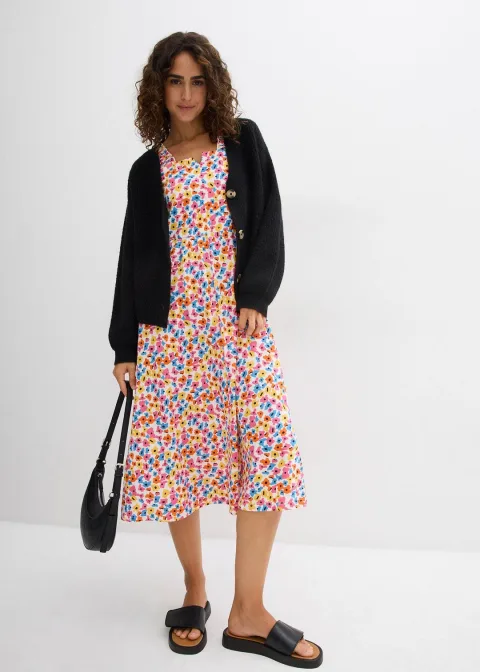 Robe en jersey coton et viscose