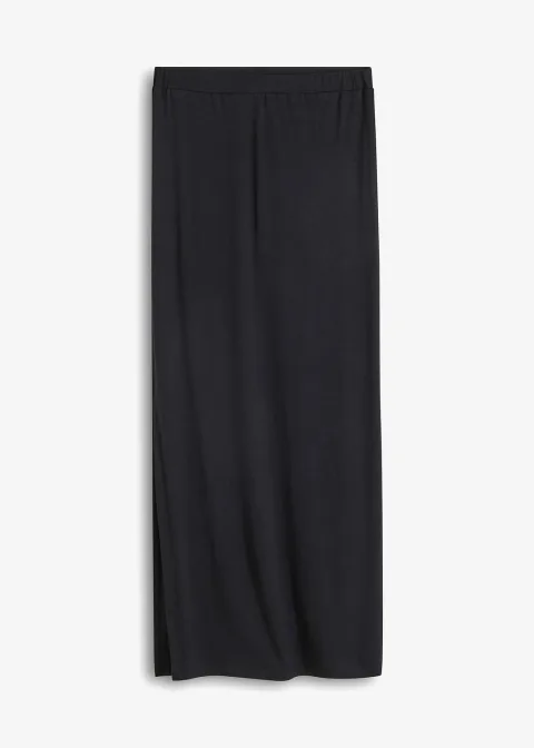 Jupe en jersey viscose fluide