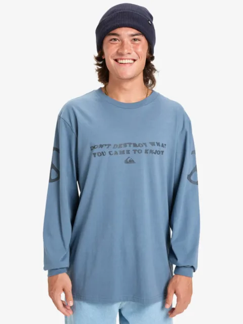 Ev Cold Ways - T-shirt manches longues pour Homme Bleu
