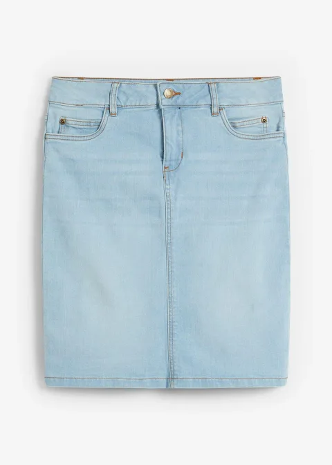 Jupe en jean extensible