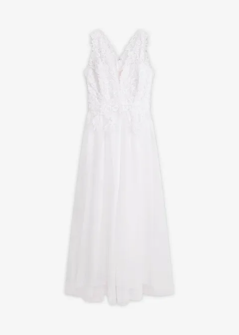 Robe de mariée en tulle et dentelle