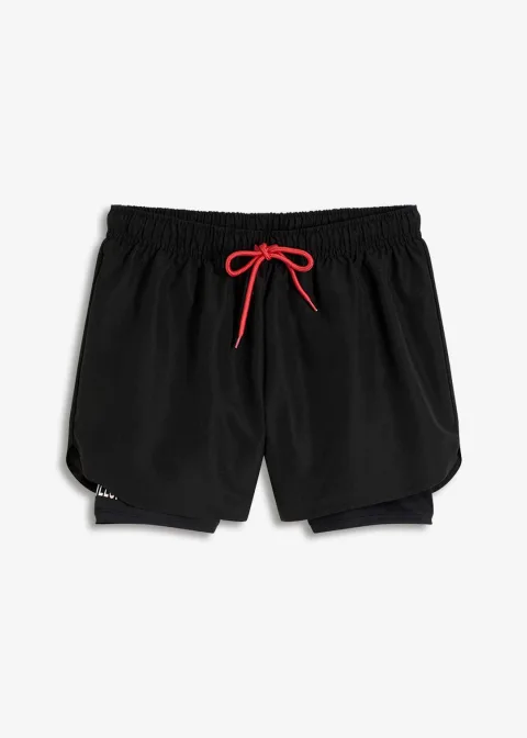 Short de sport 2-en-1 ultra-léger