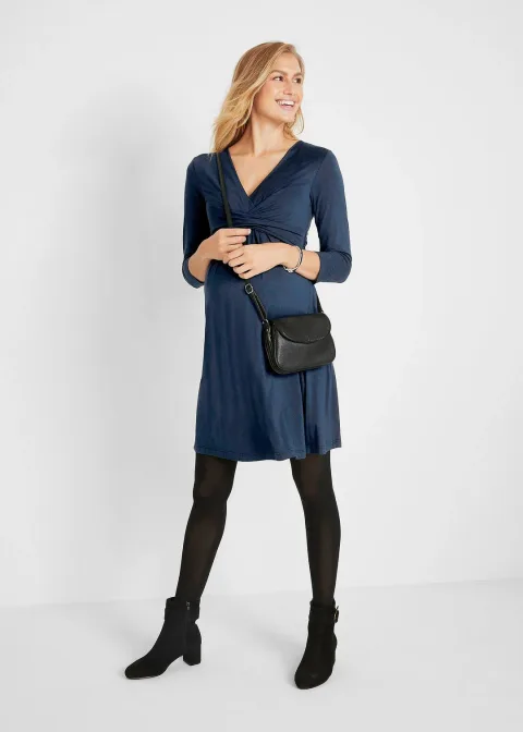 Robe de grossesse/allaitement en viscose extensible