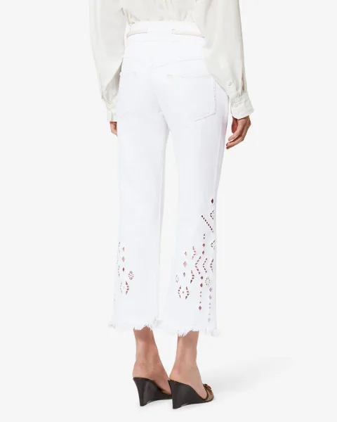 Pantalon Alison - Femme - Blanc - Taille 42