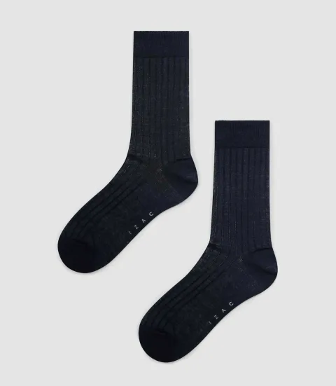 IZAC - Pack de chaussettes uni marine