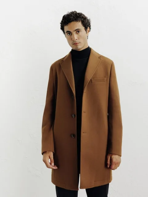 IZAC - Manteau cannelle