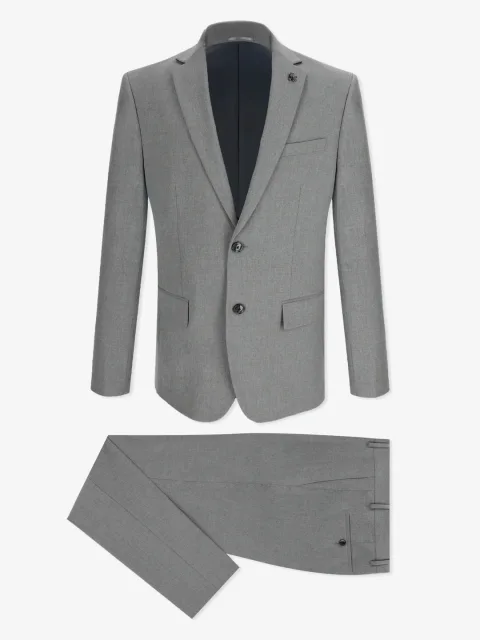 IZAC - Costume 2 boutons gris