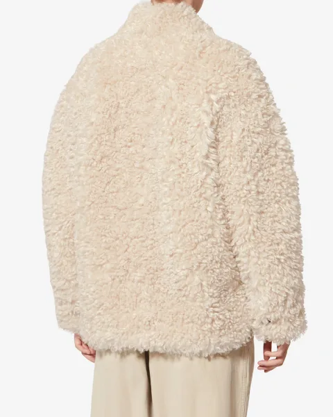 Manteau Tarvey - Femme - Écru - Taille 40 - Marant Étoile