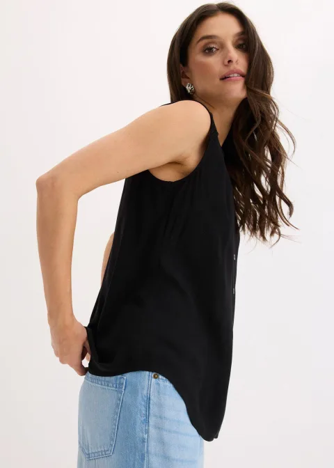 Blouse sans manches 100% viscose