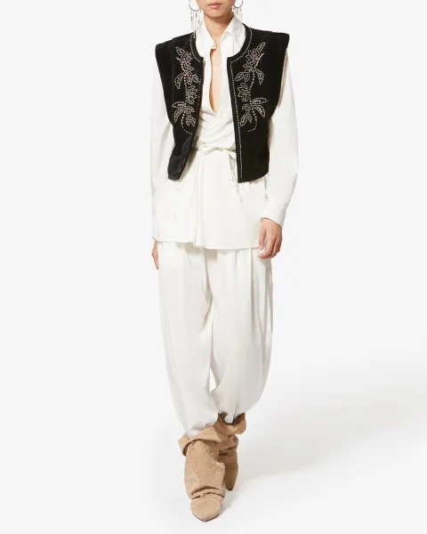 Pantalon Inaya - Femme - Kaki - Taille 42