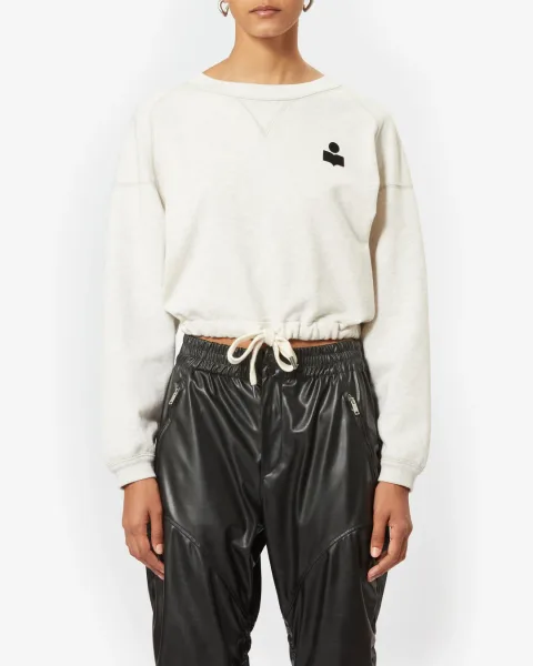 Sweatshirt Margo - Femme - Écru - Taille 40 - Marant Étoile