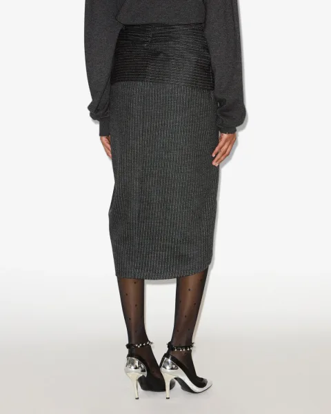 Jupe Reilly - Femme - Anthracite - Taille 42