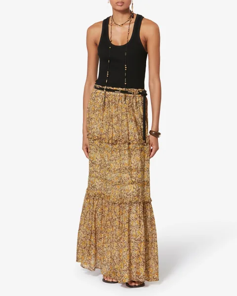 Jupe Volomia - Femme - Kaki - Taille 42 - Marant Étoile