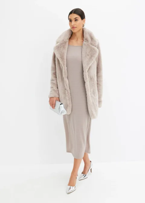 Manteau en peluche