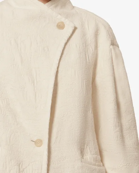Manteau Uadie - Femme - Écru - Taille 42 - Marant Étoile