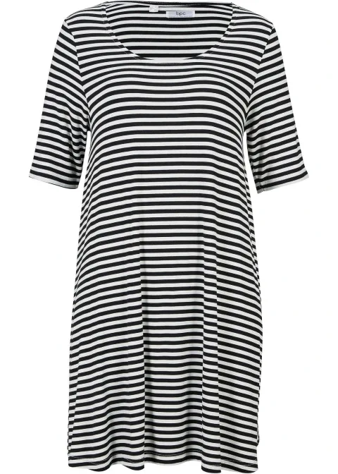 Tunique T-shirt en viscose extensible