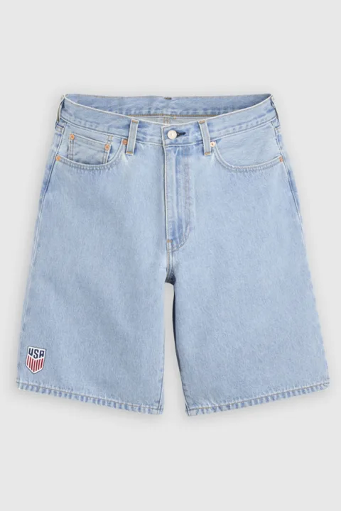 Short Baggy 478 Levi's U. s. Soccer - Homme - Délavage Clair / USA - 36