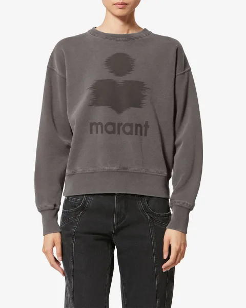 Sweat Shirt Mobyli - Femme - Anthracite - Taille 44 - Marant Étoile