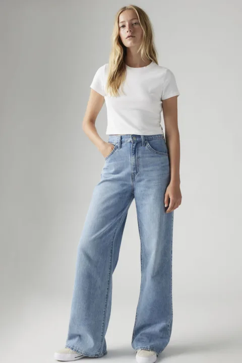 Levi's Jean Cinch Baggy - Femme - Bleu / Invested Indigo - 31X33