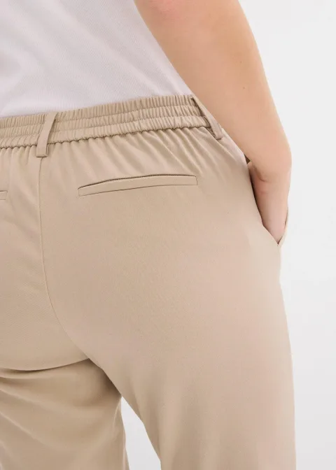 Pantalon chino en viscose mélangée