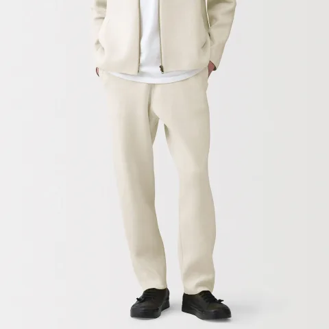 Pantalon confortable en maille côtelée Milano de coton pour homme