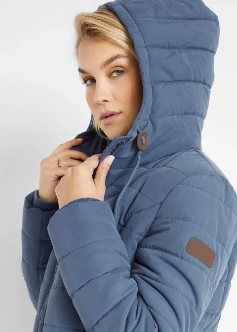 Doudoune longue, style 2 en 1