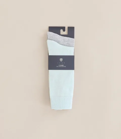 IZAC - Pack de 2 chaussettes vert