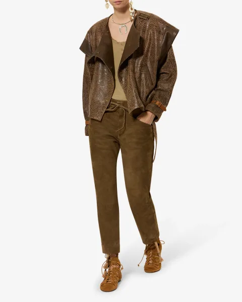 Pantalon Camilany - Femme - Kaki - Taille 40
