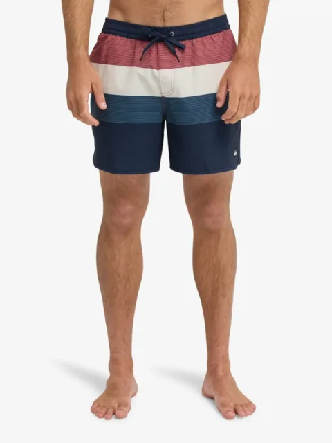 Stretch Scallop Volley 16" - Short de bain pour Homme Noir