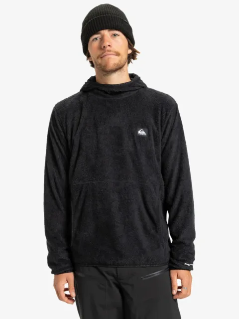 Warm Up - Polaire technique à capuche pour Homme Noir