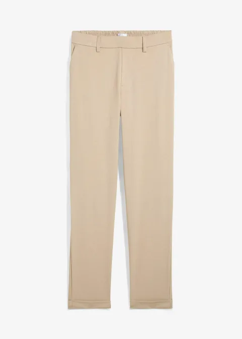 Pantalon chino en viscose mélangée