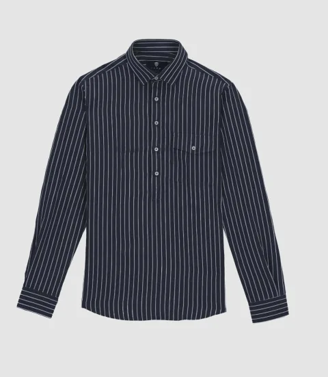 IZAC - Chemise marine MILO