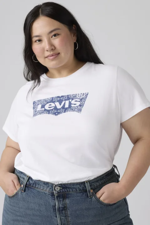 Levi's T Shirt (Plus) - Femme - Noir / Stonewashed Black - 4X