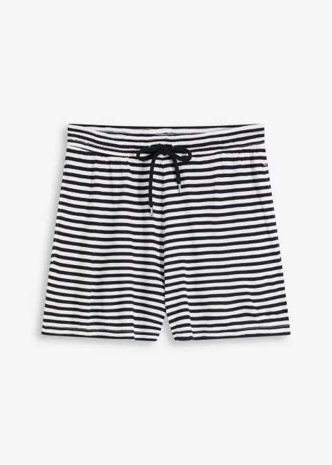 Short de plage en viscose fluide