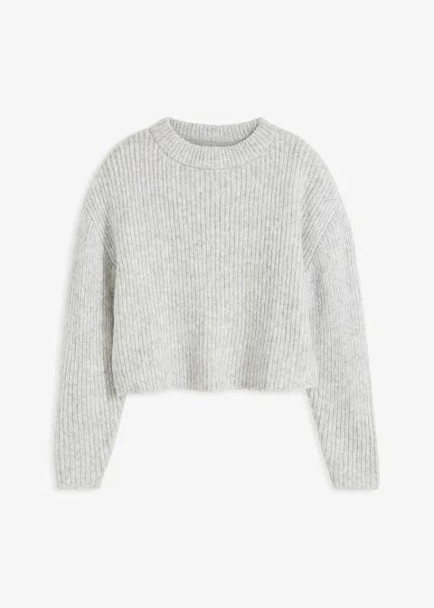 Pull doux en grosse maille